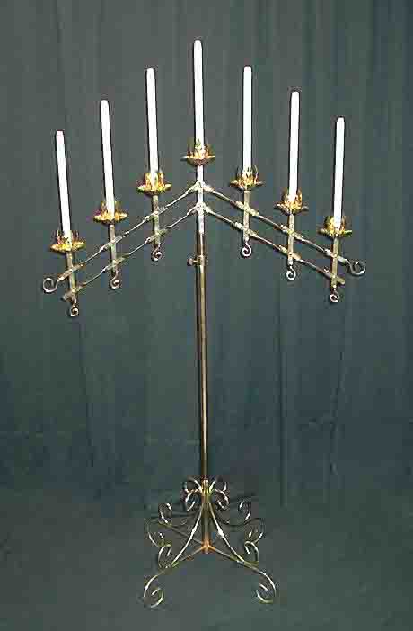 7 Light Adjustable Candelabra